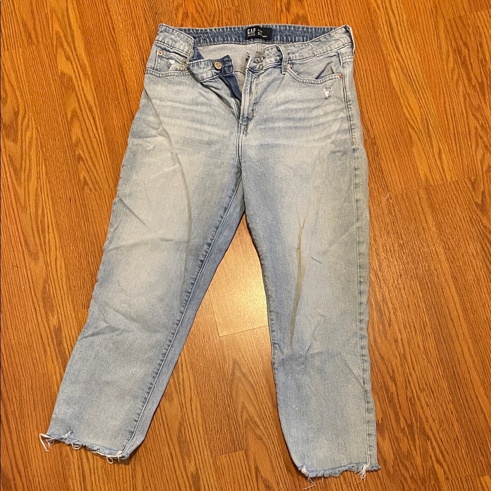 GAP Light Wash Boyfriend Jeans